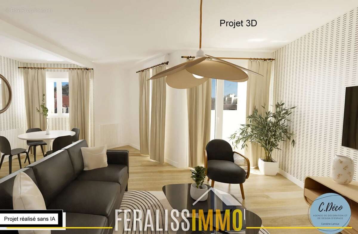 Appartement F3 lumineux avec balcons et parking ! - photo 3