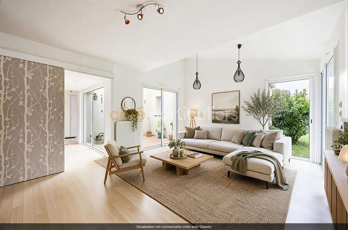 Basse goulaine -- maison familiale 194 m²  -- 5 chambres -- proche centre en impasse -- garage & jardin - photo 10