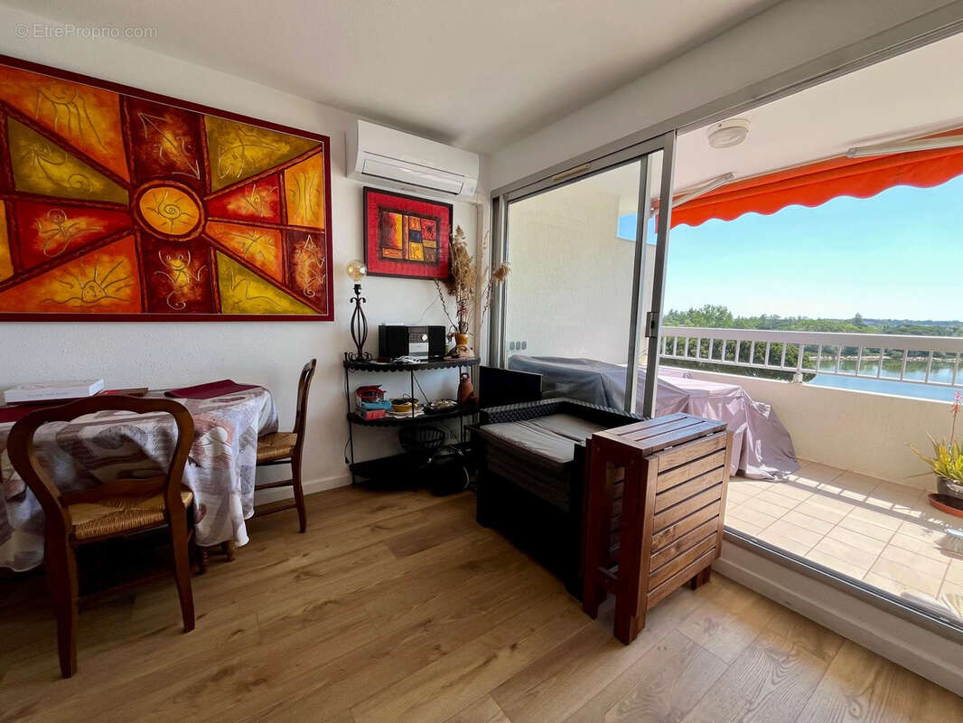 Magnifique T2 cabine de 32M2 entirement rénové avec vue sur le Lac Salonique - PORT CAMARGUE - photo 5