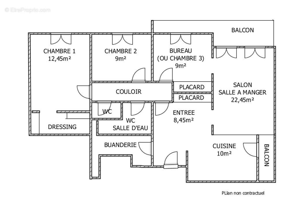 Appartement - photo 13