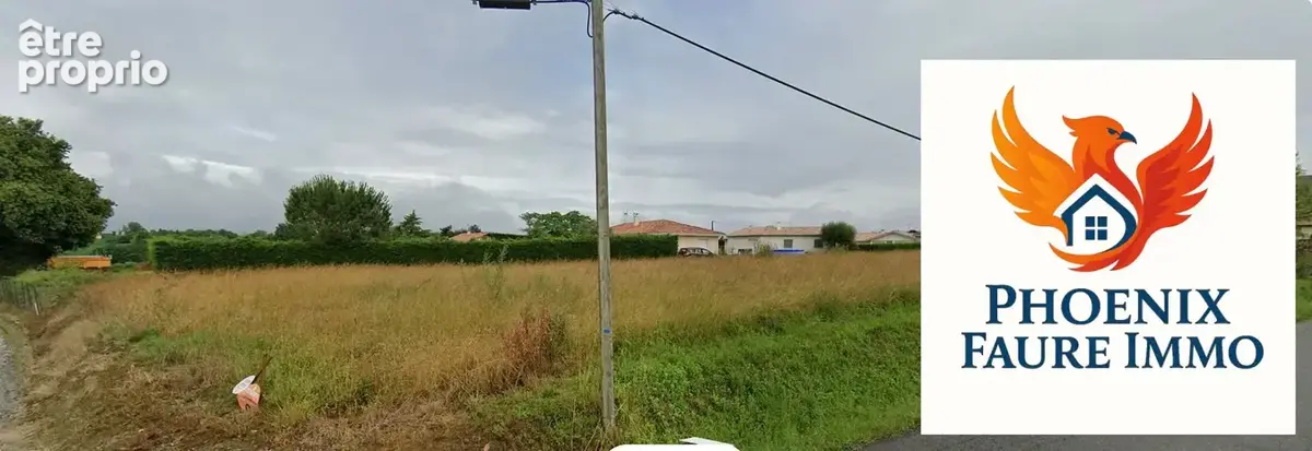 Photo Terrain à Mugron au prix de 46 000€