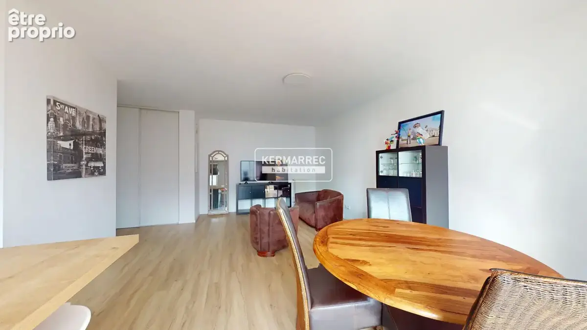NANTES - T2 avec balcon et parking en sous-sol - 47m² - photo 5