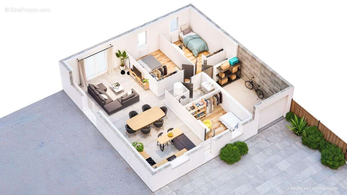 Maison 5 pièces 88 m2 - photo 3