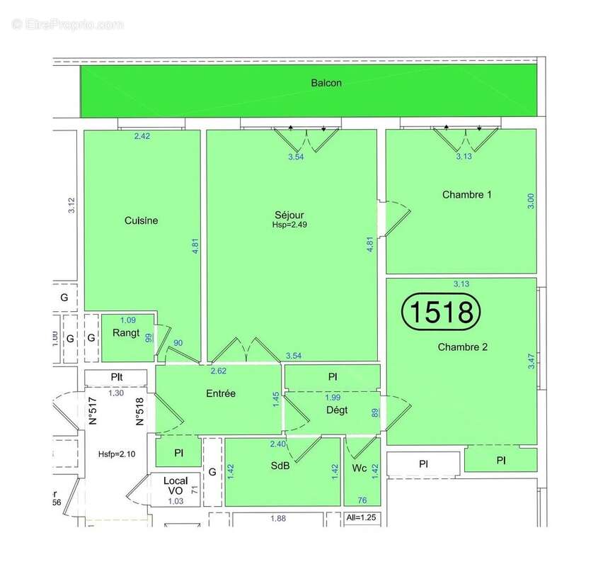 A saisir en vente FLASH ! F3 61 m² + cave + parking - RER A Bry sur Marne - photo 11