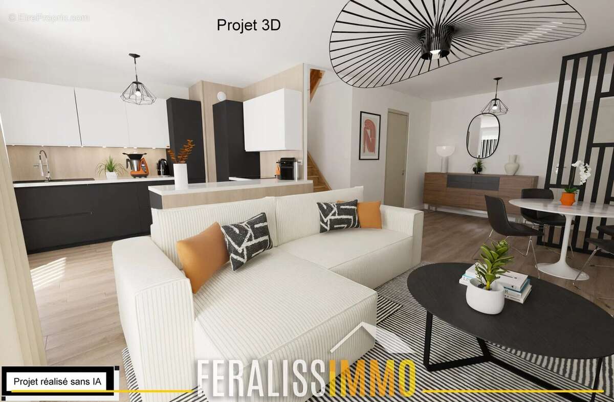 F4 en duplex tout neuf ! - photo 5