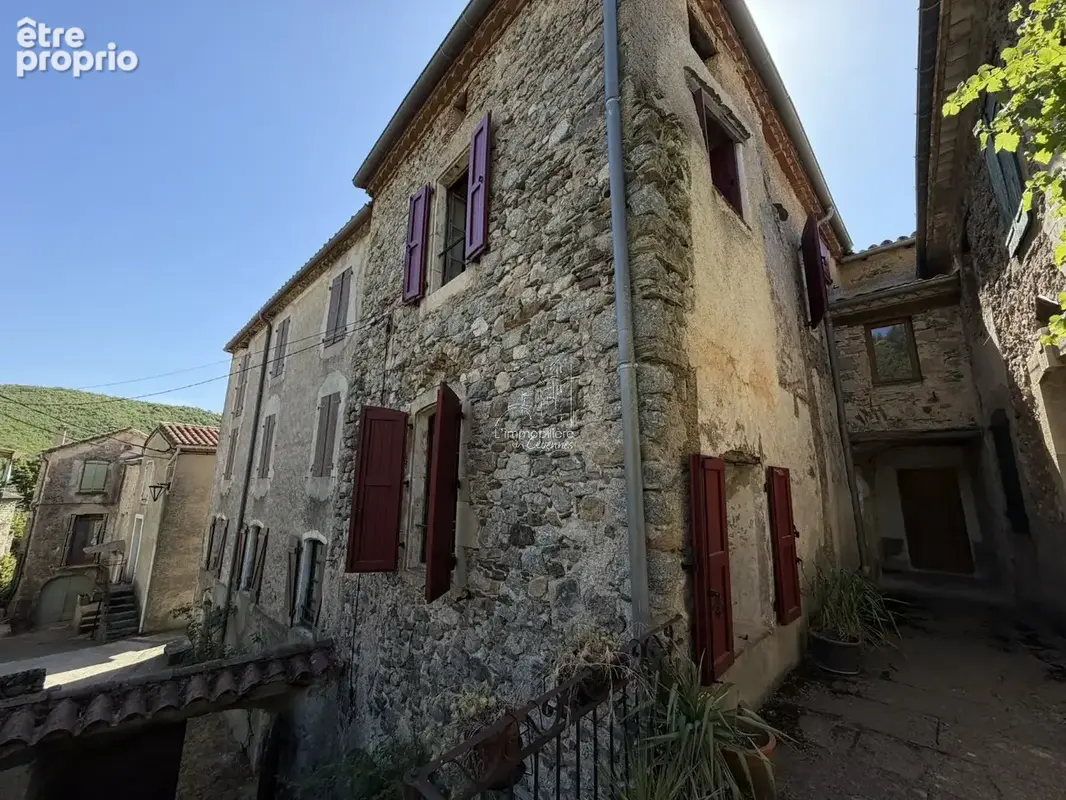 Maison en pierre rénovée au cur d'un village préservé  Aumessas - photo 3