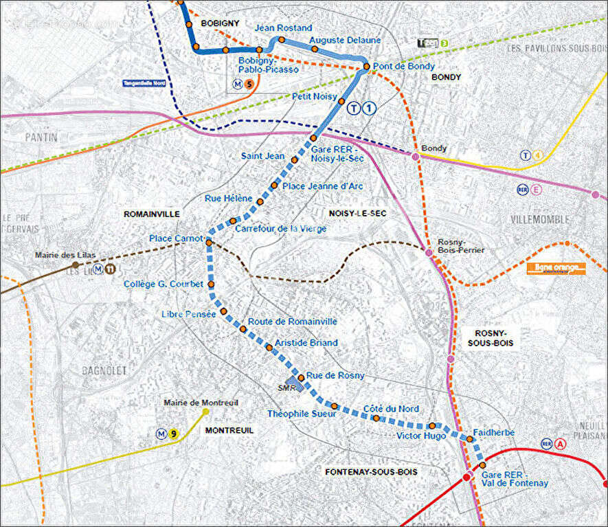 Appartement à MONTREUIL