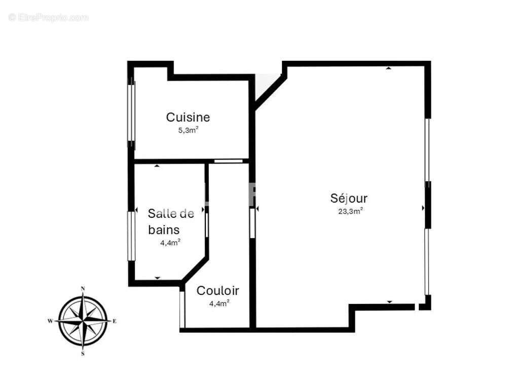 Appartement à BOIS-COLOMBES