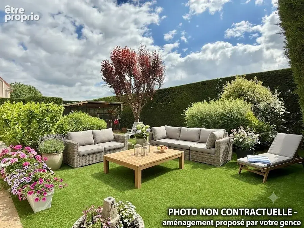 Maison individuelle de plain pied, 4 chambres, double garage, terrain - photo 17