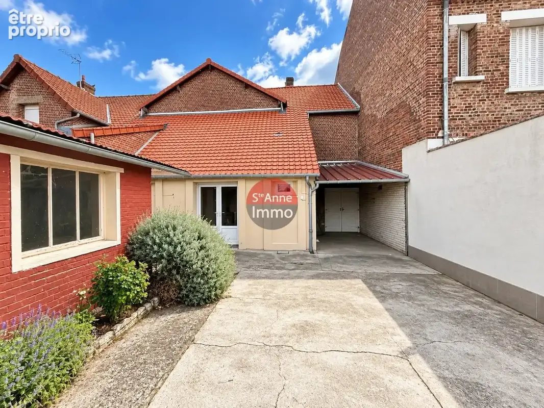 Rosieres-en-santerre - maison mitoyenne - 2 chambres - cave - terrasse - jardin - dependances - photo 12