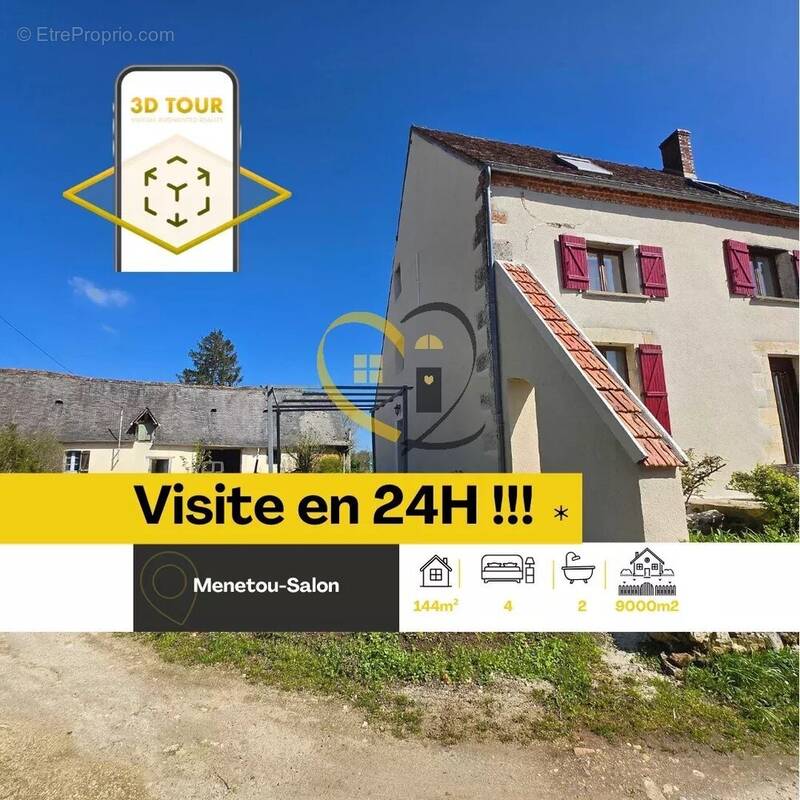 Maison à SAINT-MARTIN-D'AUXIGNY