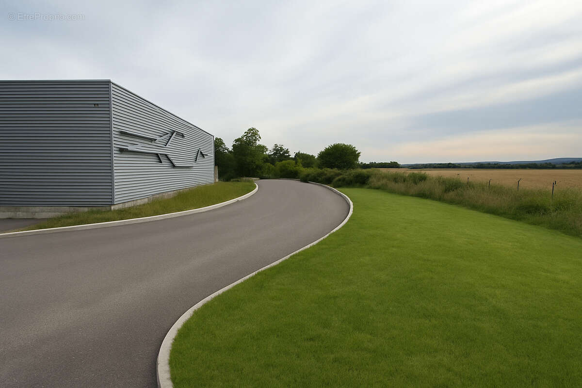 Entrepôt neuf de 268 m² avec terrain d'environ 800 m² Aéroport Valence Chabeuil - photo 2