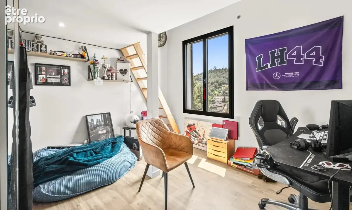 AURIBEAU/SIAGNE- VILLA 5P avec piscine, garage et appartement independant - photo 12