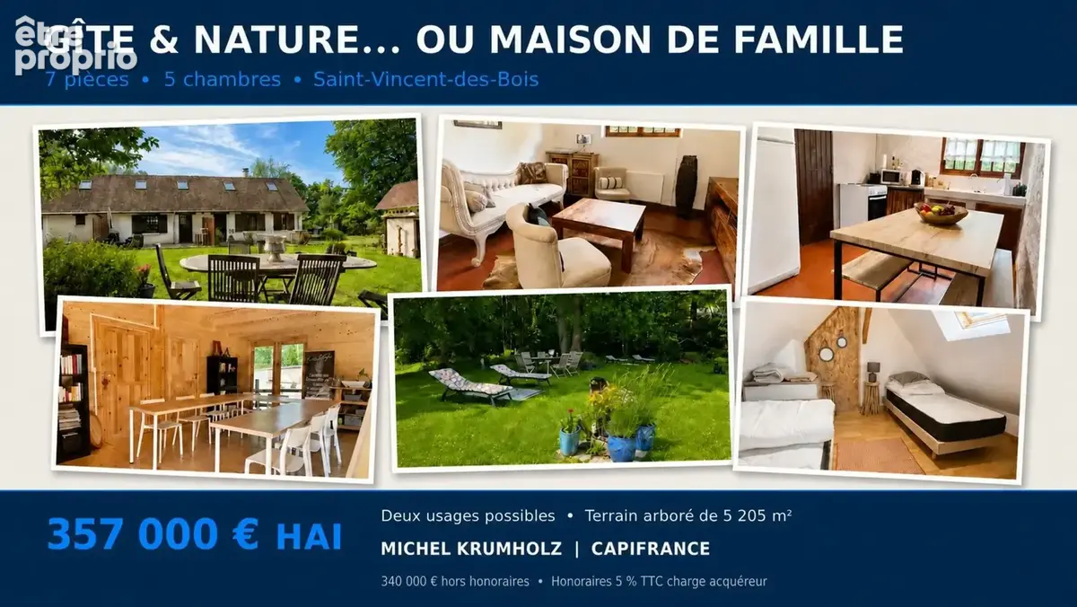 Maison à SAINT-VINCENT-DES-BOIS