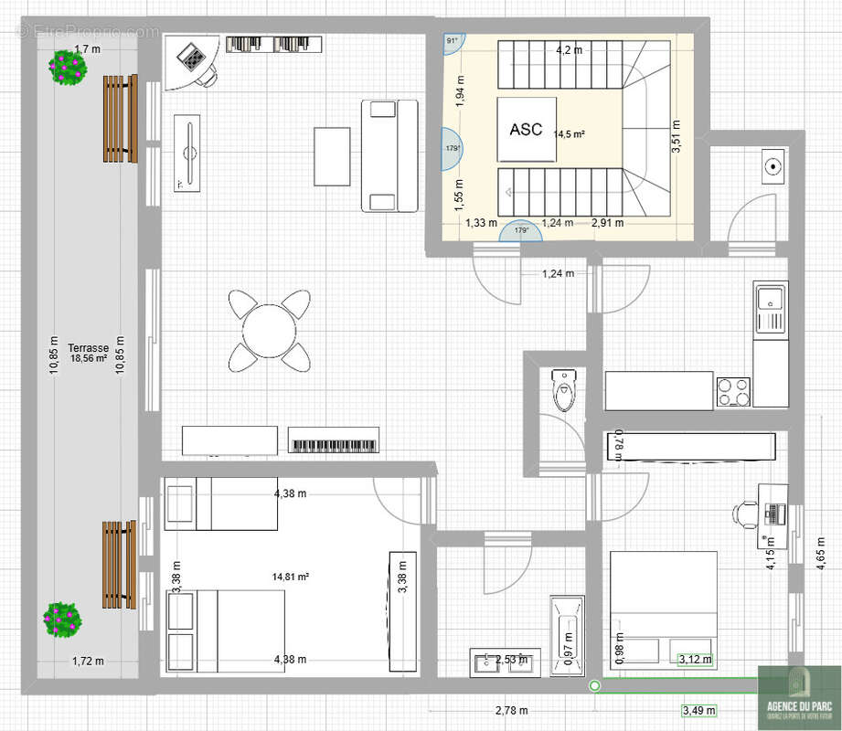 Appartement à GARCHES