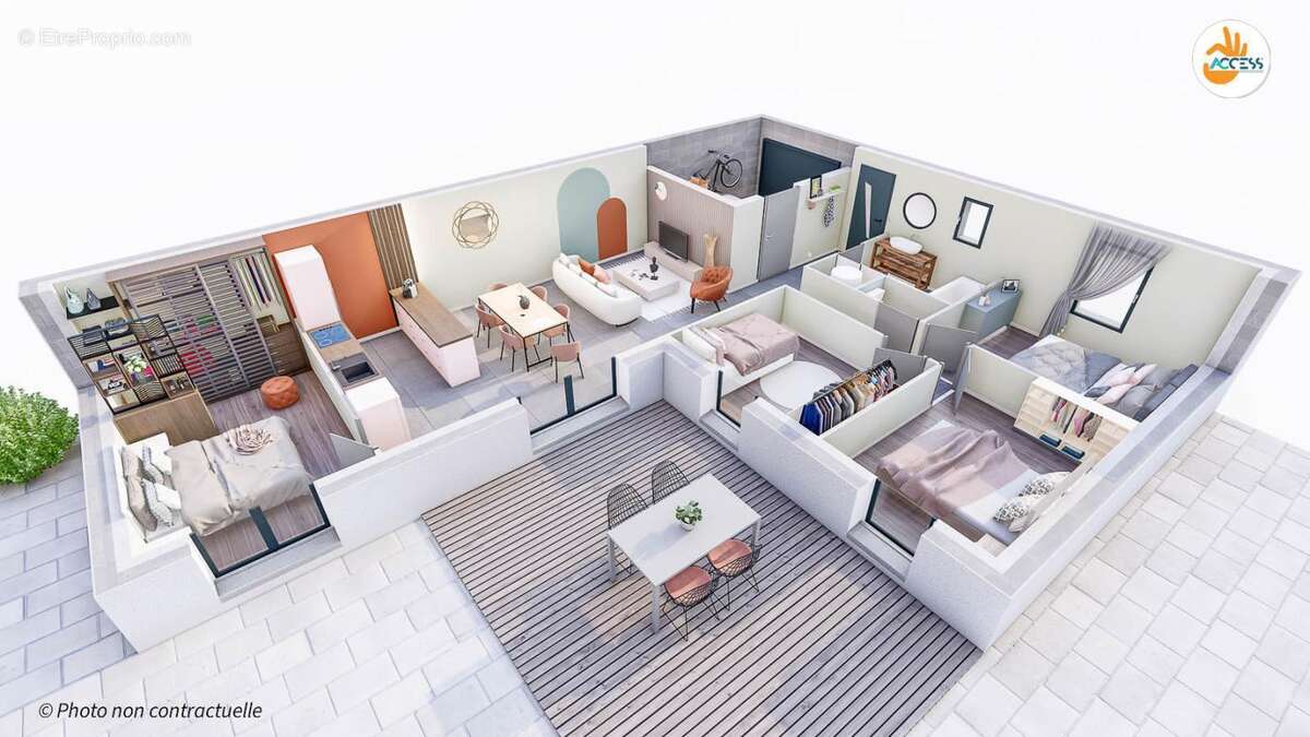 Maison 6 pièces 87 m2 - photo 2