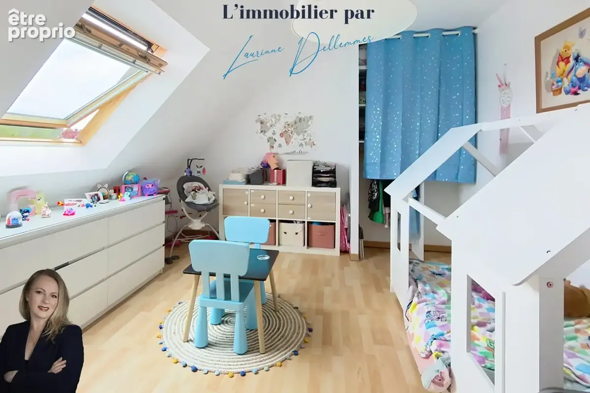 Pavillon individuel semi plain-pied 130 m2, 4 chambres avec garage et son studio indépendant de 30m2 - Thun Saint Amand (59) de  - photo 11