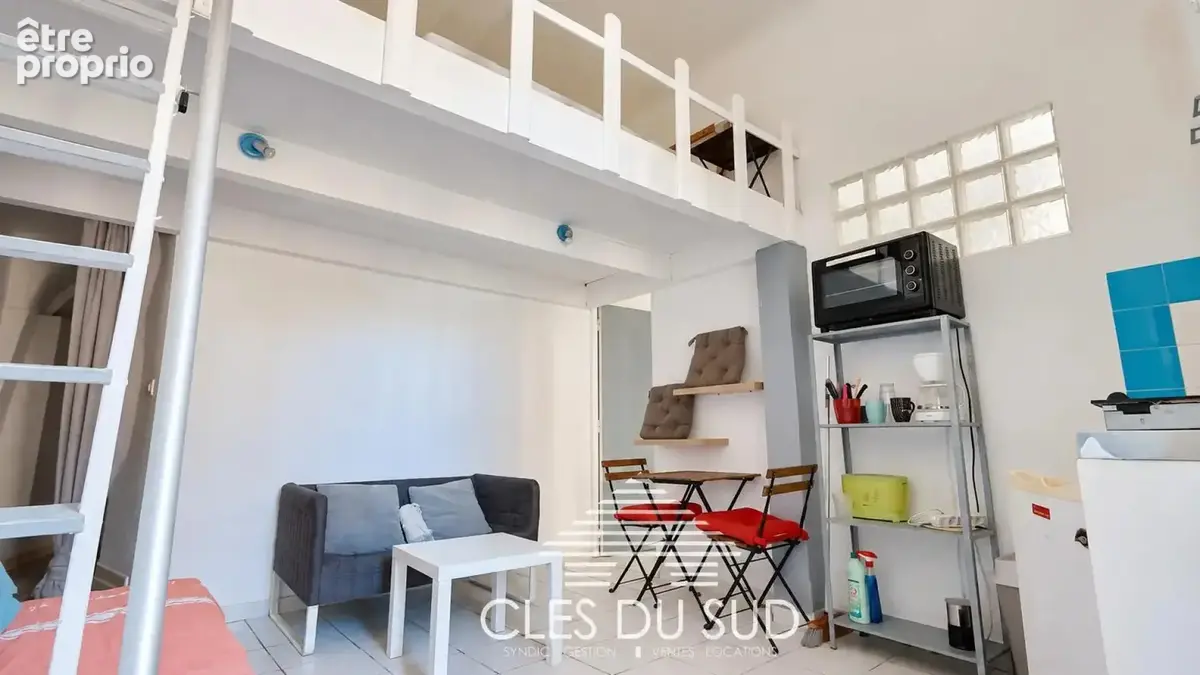 La garde centre – vente appartement t1 atypique 27 m² avec burea - photo 5