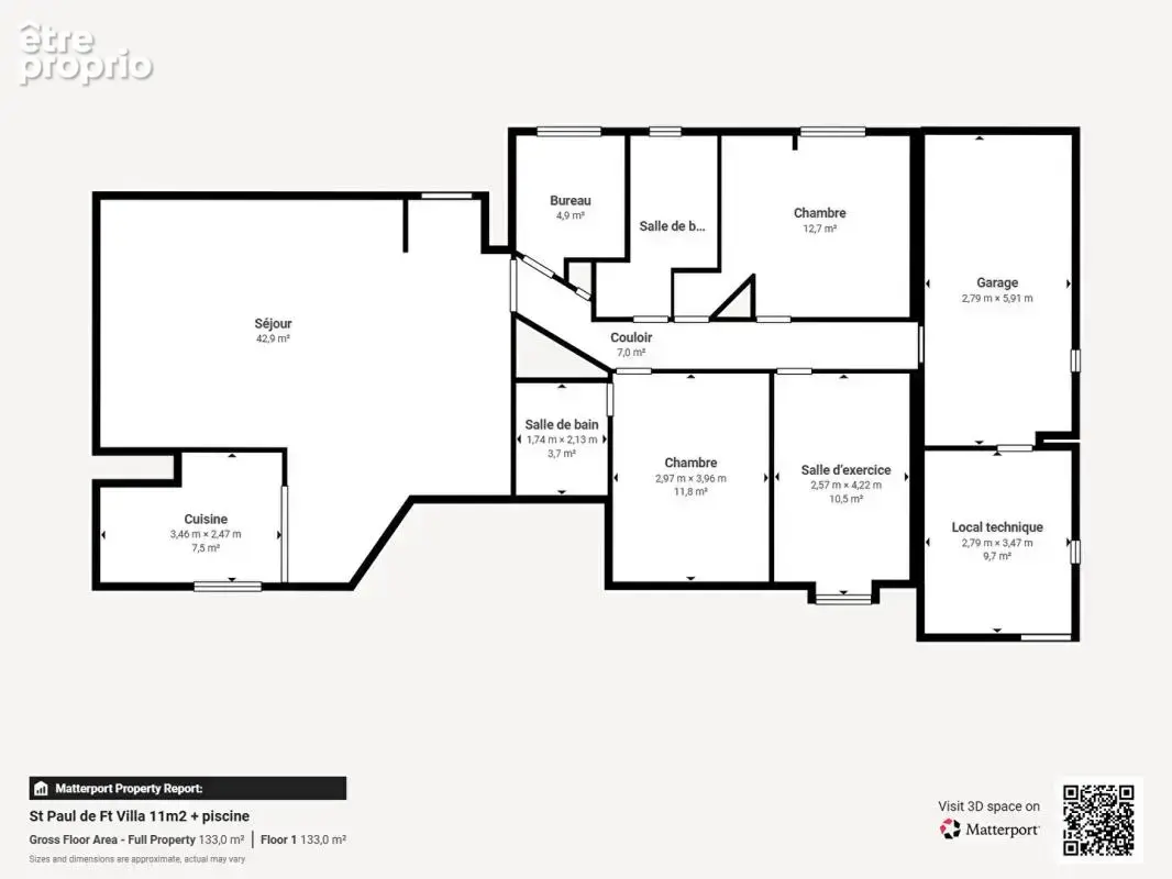Maison + piscine+ terrain constructible - photo 16