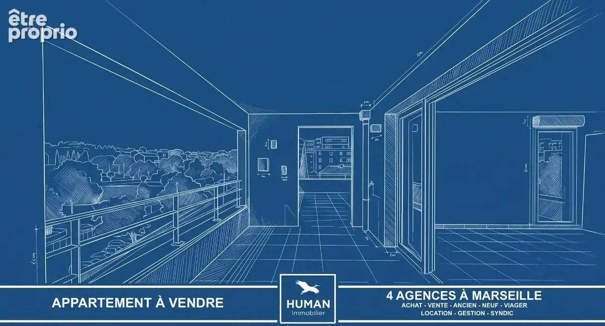 Appartement à MARSEILLE-4E