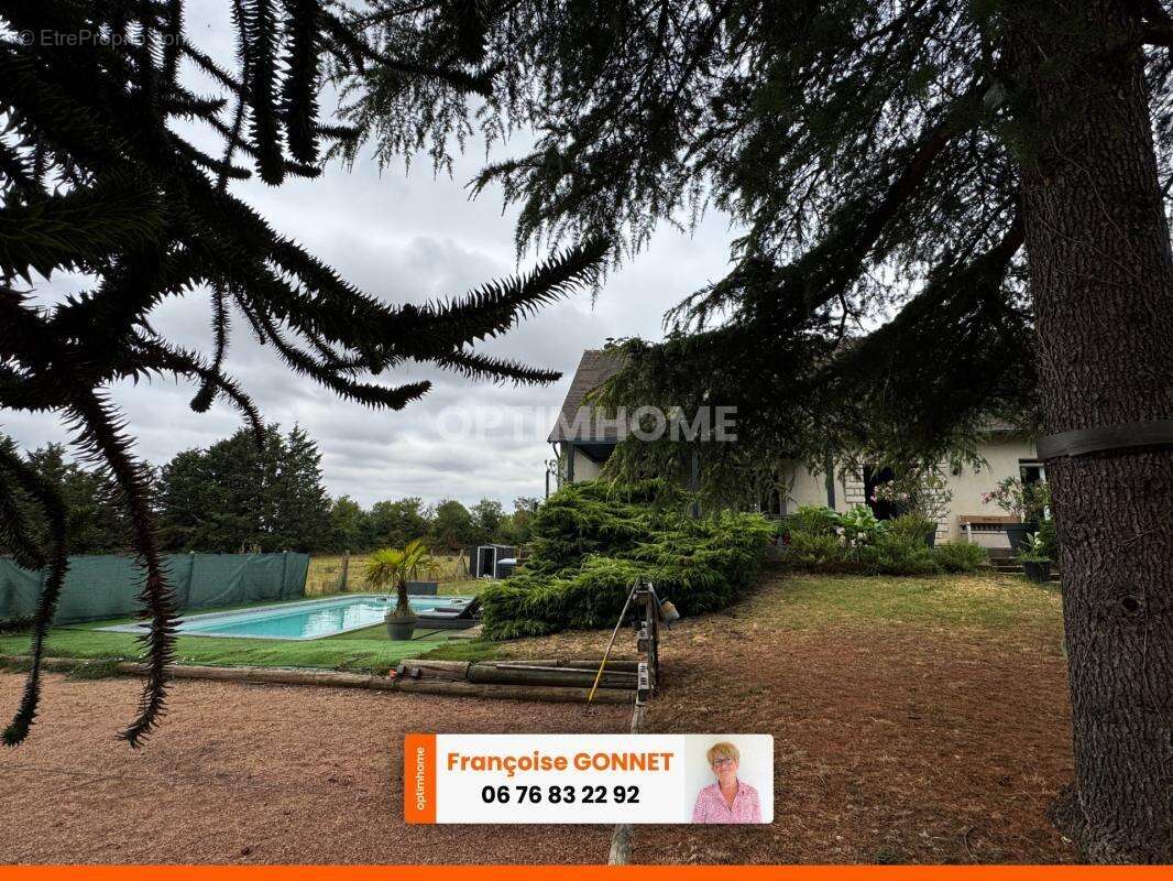 Maison 215 m² - 5 chambres - Terrain 4 200 m² - Piscine - 257 000 € - SAINT PIERRE LES ETIEUX - 18200 - photo 19