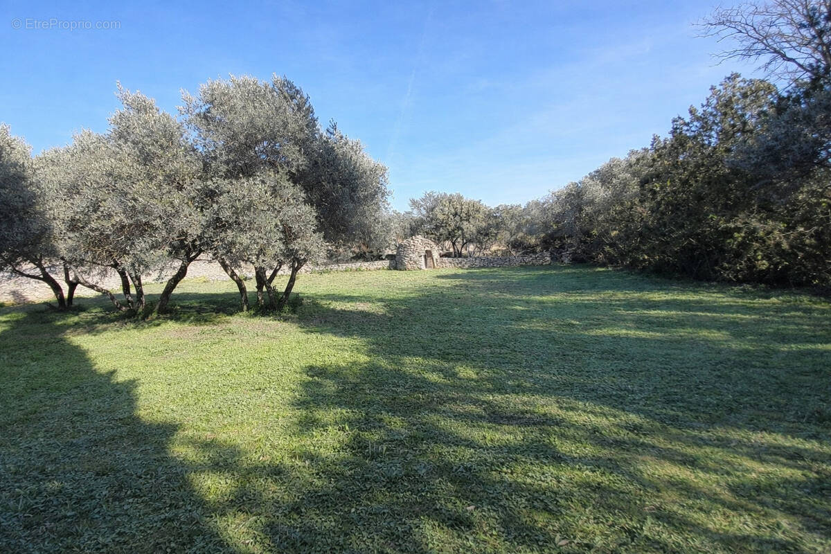 Terrain à CABRIERES-D'AVIGNON