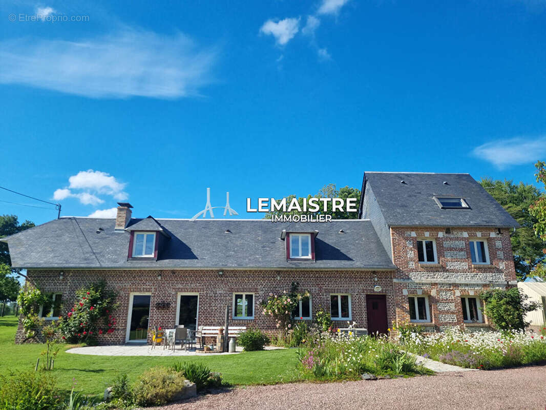 Maison a vendre - a 3 minutes st-romain - 204 m² - 5 chambres - garage dependance - photo 2