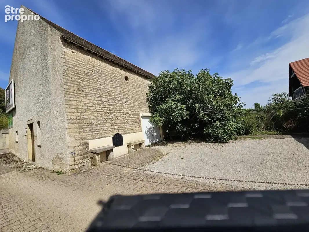Axe Verdun Beaune Chalon - maison de village avec grange en pierre - photo 18