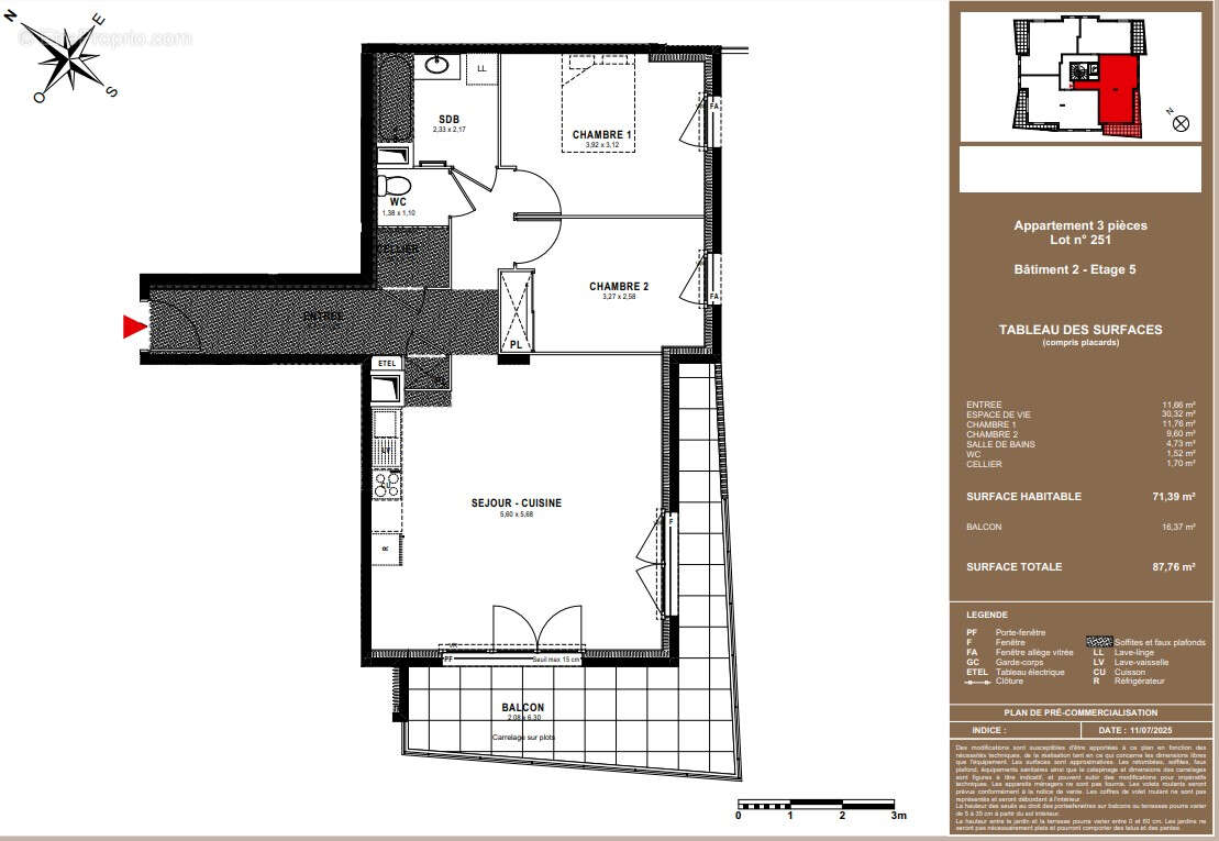 Appartement à THONON-LES-BAINS