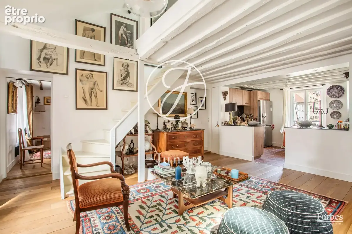 Paris 11e - FAIDHERBE-CHALIGNY - Duplex - 84,39m² Carrez - 122,20m² au sol - 3 chambres - Belle rénovation - Vues dégagées - Cal - photo 3