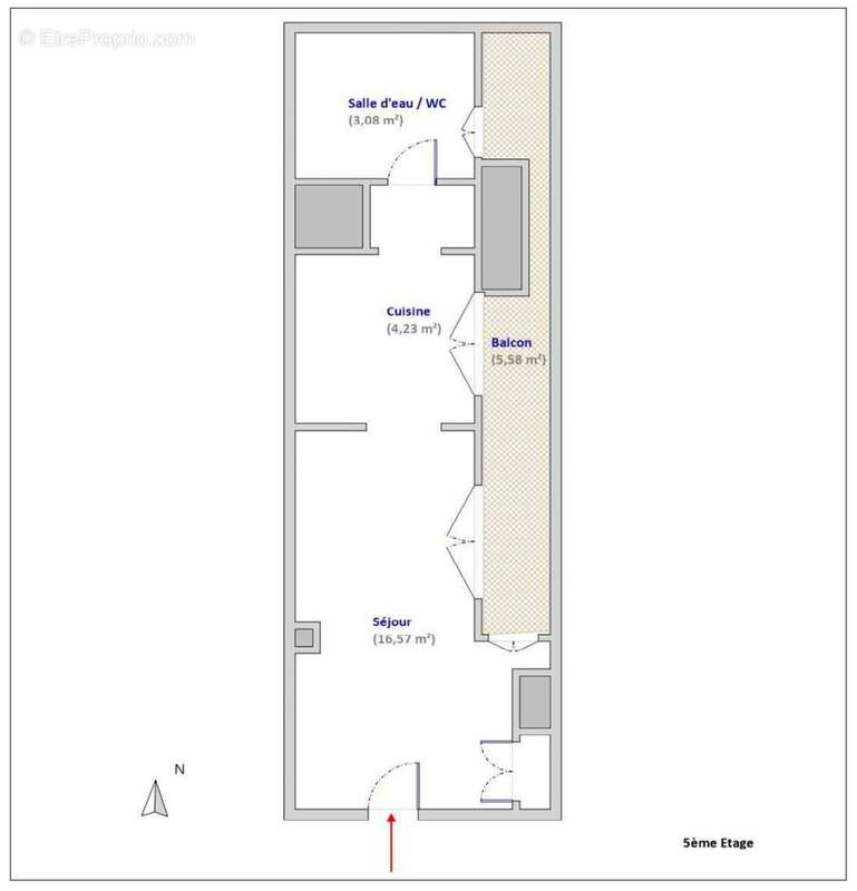 Photo 6 - Appartement à PARIS-7E