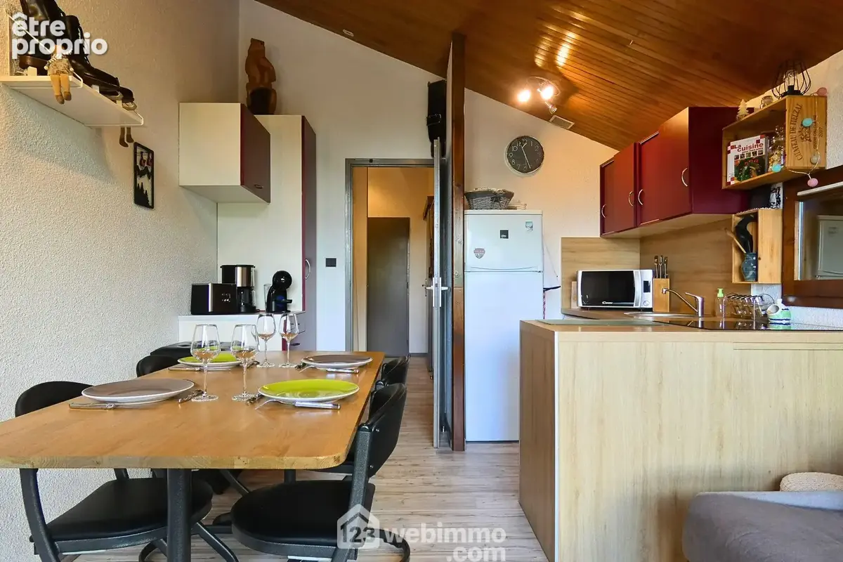 Grâce à son exposition SUD, l'appartement est baigné de lumière naturelle.