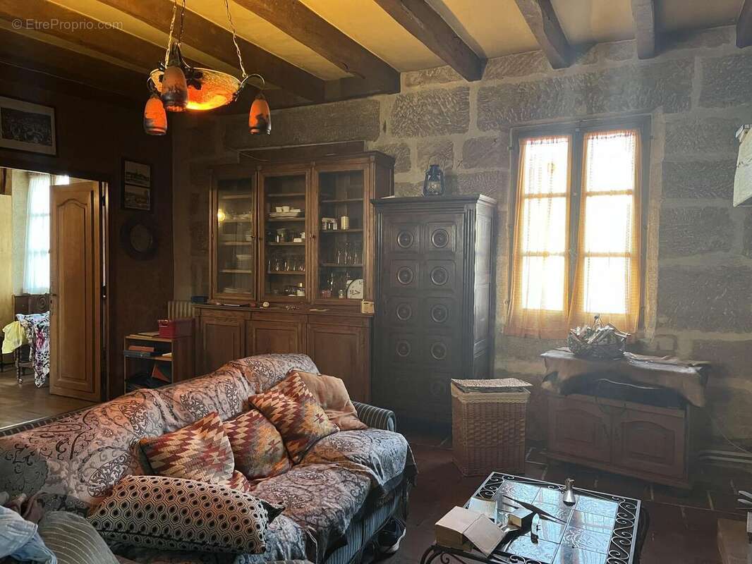 Salon - Maison à LACAPELLE-MARIVAL