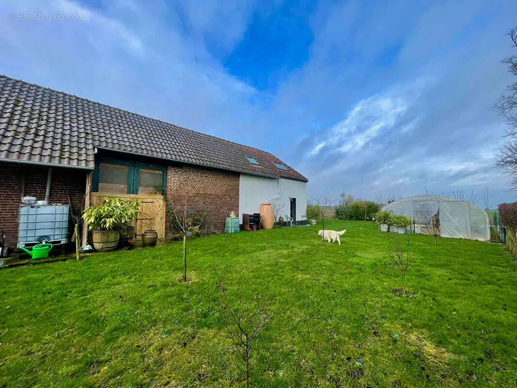 LOCON - Fermette de 254 m² - 6 chambres - Jardin - Hangar - Semi plain pied - Vue champs - photo 2