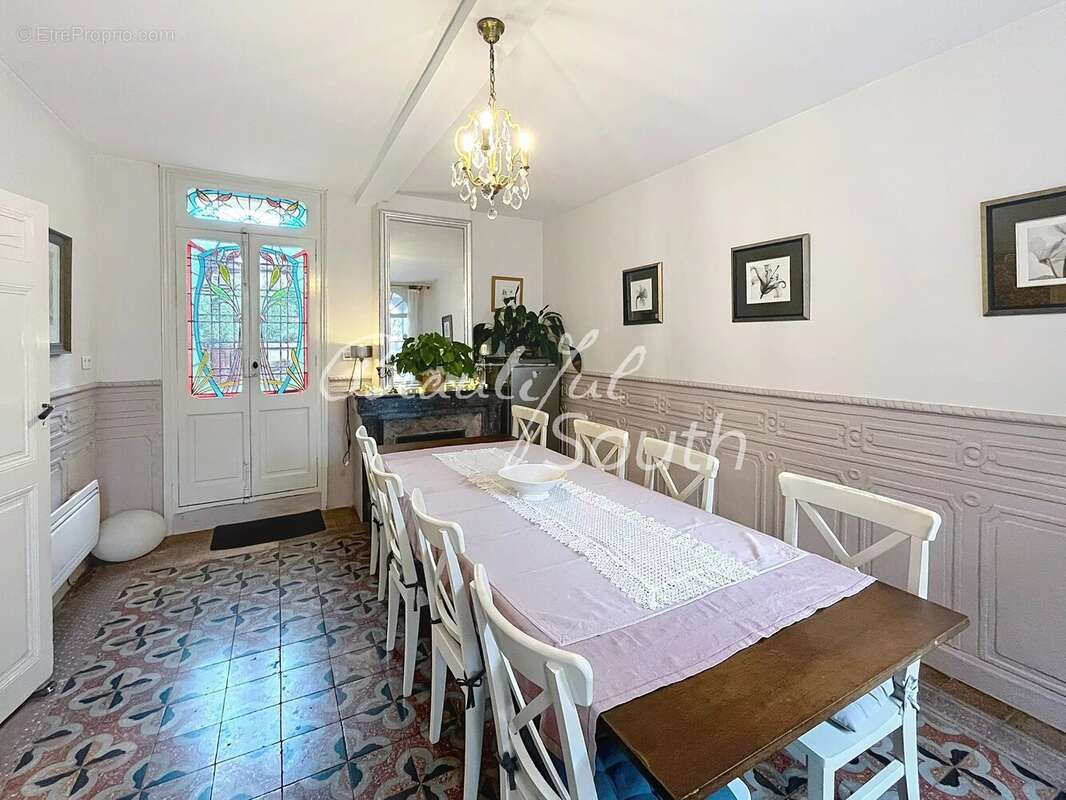 Maison de maître de caractere avec piscine, 30 min de perpignan - photo 3