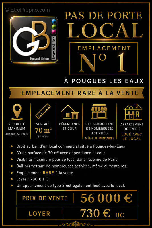 Commerce à POUGUES-LES-EAUX