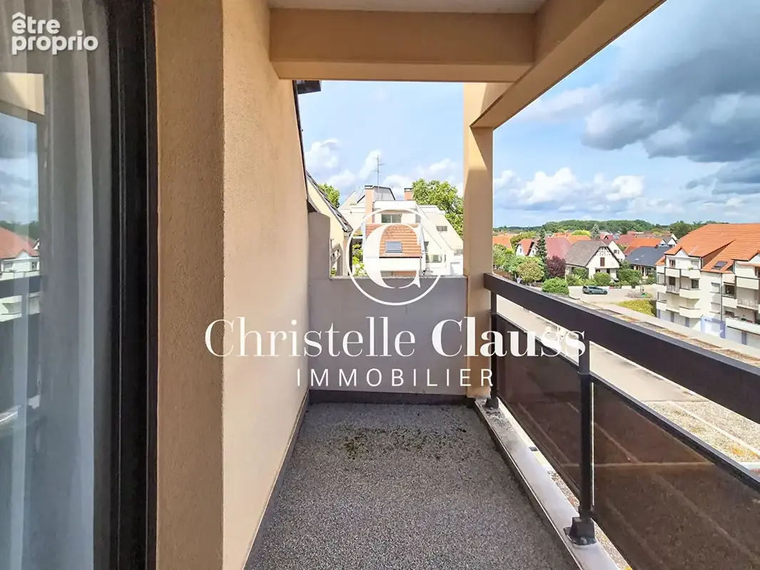 Souffelweyersheim - secteur 7 arpents - f3 69 m²  - 3 balcons - garage - cave - photo 11