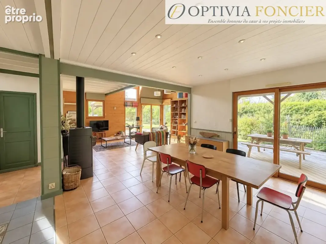 Maison d'architecte T8 ossature bois Pont-Réan 245 m2 - DPE C - Garage + cave - photo 5