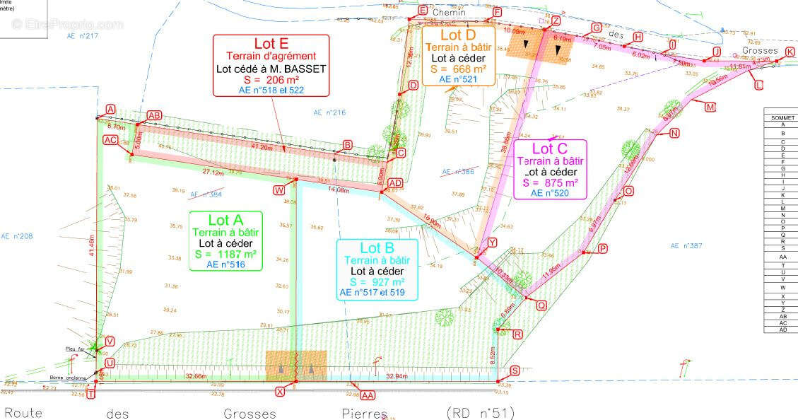 Terrain à DEVILLE-LES-ROUEN