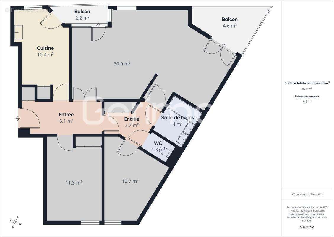 Appartement à CRAN-GEVRIER