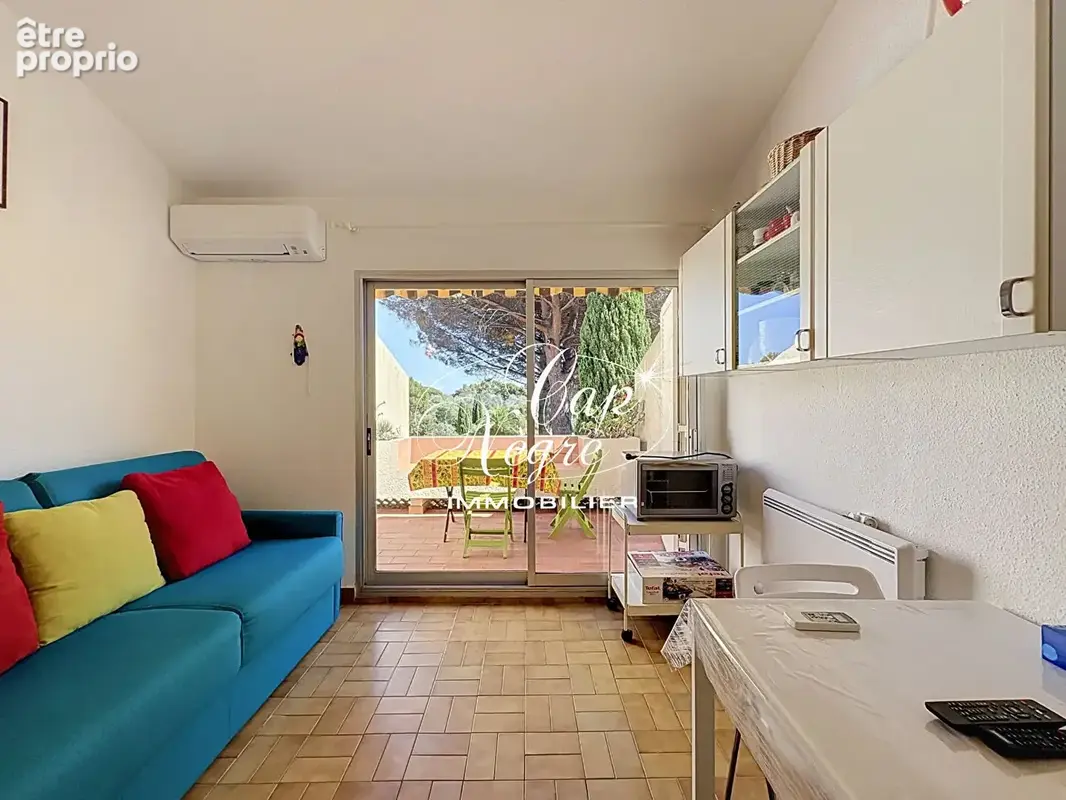 Studio avec balcon et piscine proche de la plage de Pramousquier - photo 2