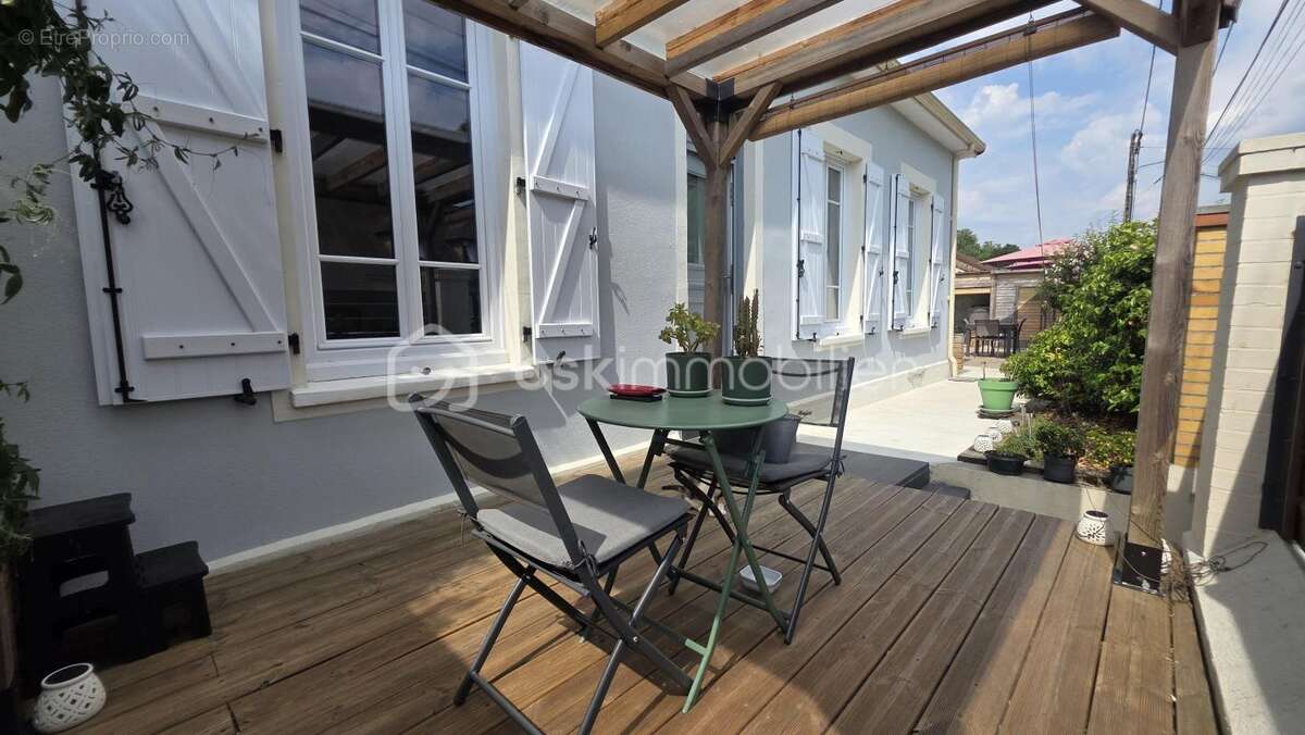 Maison plain-pied 50 m2 + combles - 3 chambres - cave et jardin - photo 12