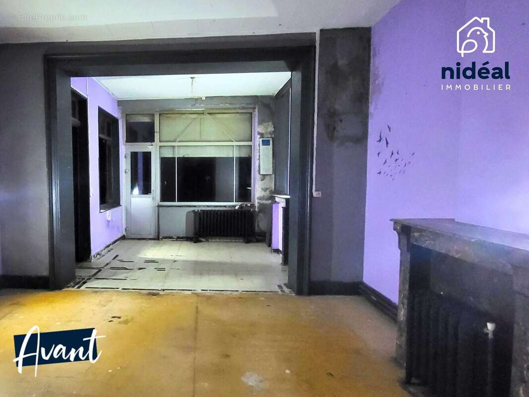 double séjour RDC - Maison à CAUDRY