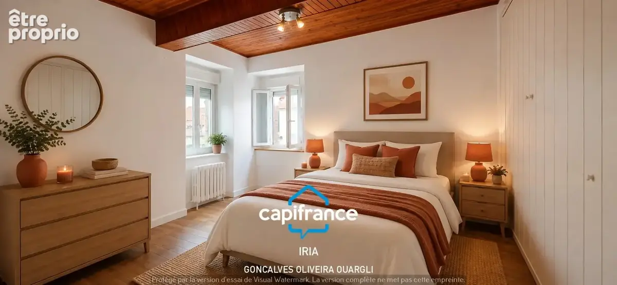 À vendre - Maison de ville en pierre avec terrasse privative - 2 chambres et grenier aménageable – Clairac (47190)Lot-et-Garonne - photo 6