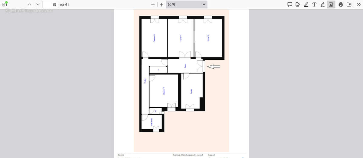 Appartement à PARIS-16E