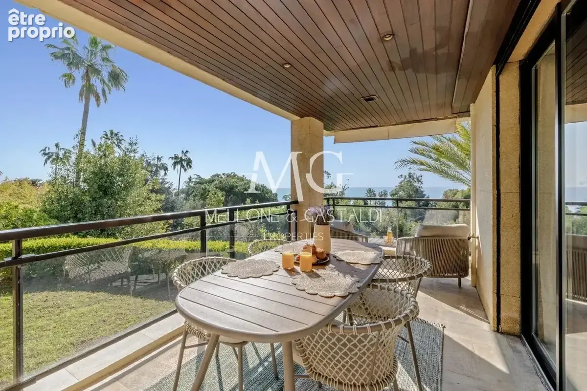 Cannes eden – 3 pièces rénové – vue mer – terrasse & jardin – piscines – tennis – garage - photo 2
