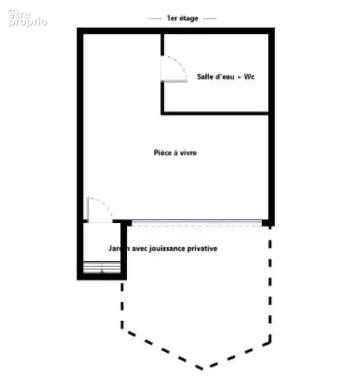 Joli Studio avec son jardin privatif - photo 7