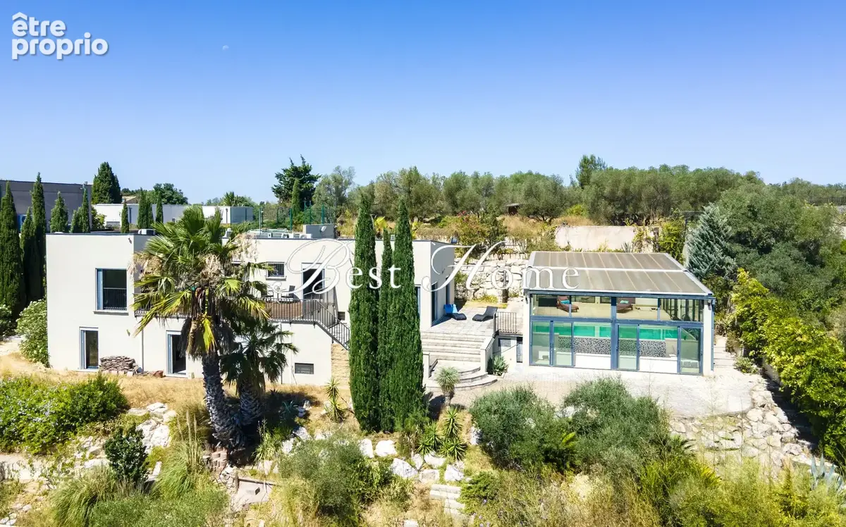Vue exceptionnelle , Vente au coeur de la  Camargue gardoise , Villa d architecte + superbe terrain a batir - photo 5