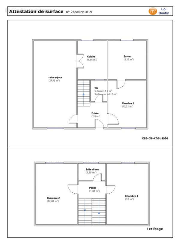 Maison 4 pièces - 82 m² - 3 chambres + possibilité d'une 4ème - Hyper centre-ville de Villeneuve-le-Roi - photo 18