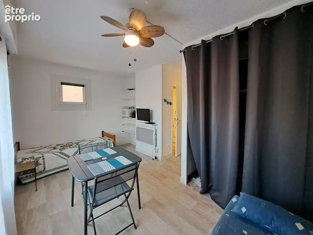 Le cap d'agde - centre port  studio rénové avec piscine - photo 2